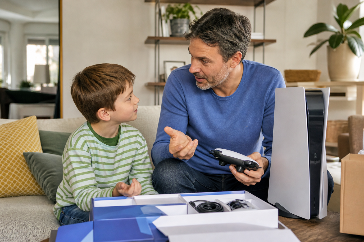 Cómo preparar a tu hijo para su primera consola de videojuegos: reglas, tiempo y compras