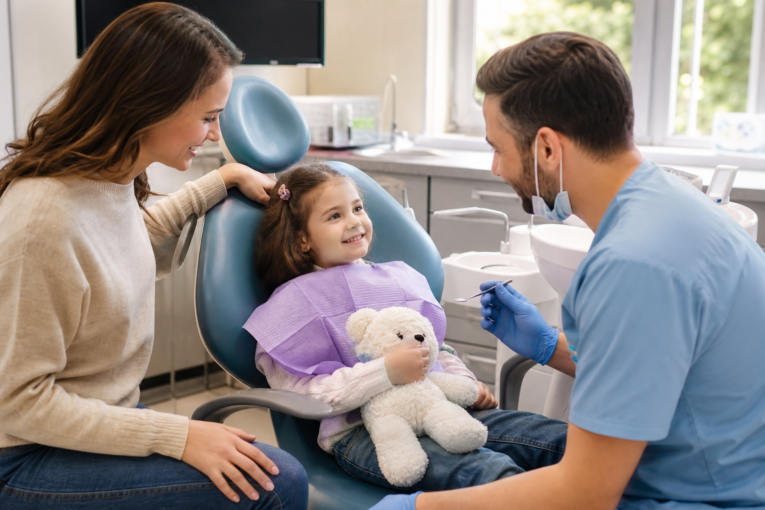 Cómo preparar a tu hijo para su primera visita al dentista sin miedo ni dramatización
